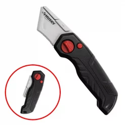 Best deal ⌛ Knives & Blades Husky Folding Utility Knife With Blades 🧨